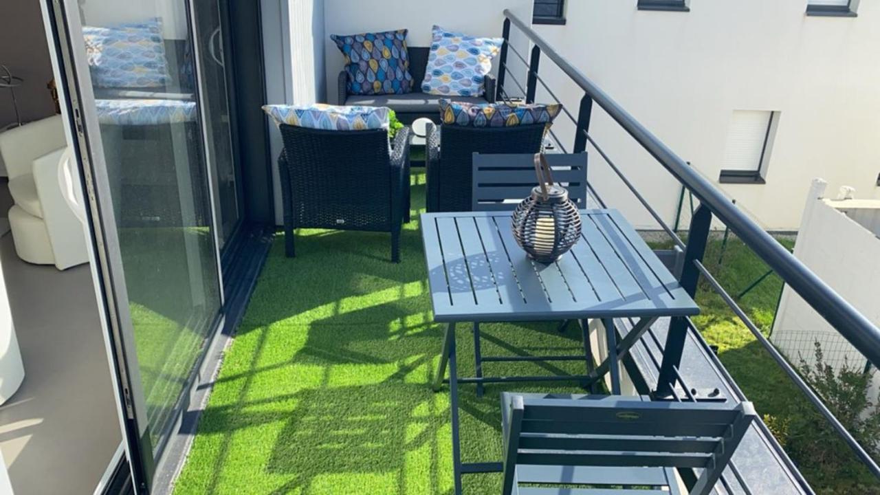 Ferienwohnung Rose des Vents Damgan Exterior foto